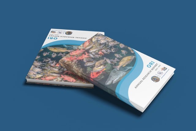 Image of the cover of the 2023 - 2024 ORI Annual Research Report
